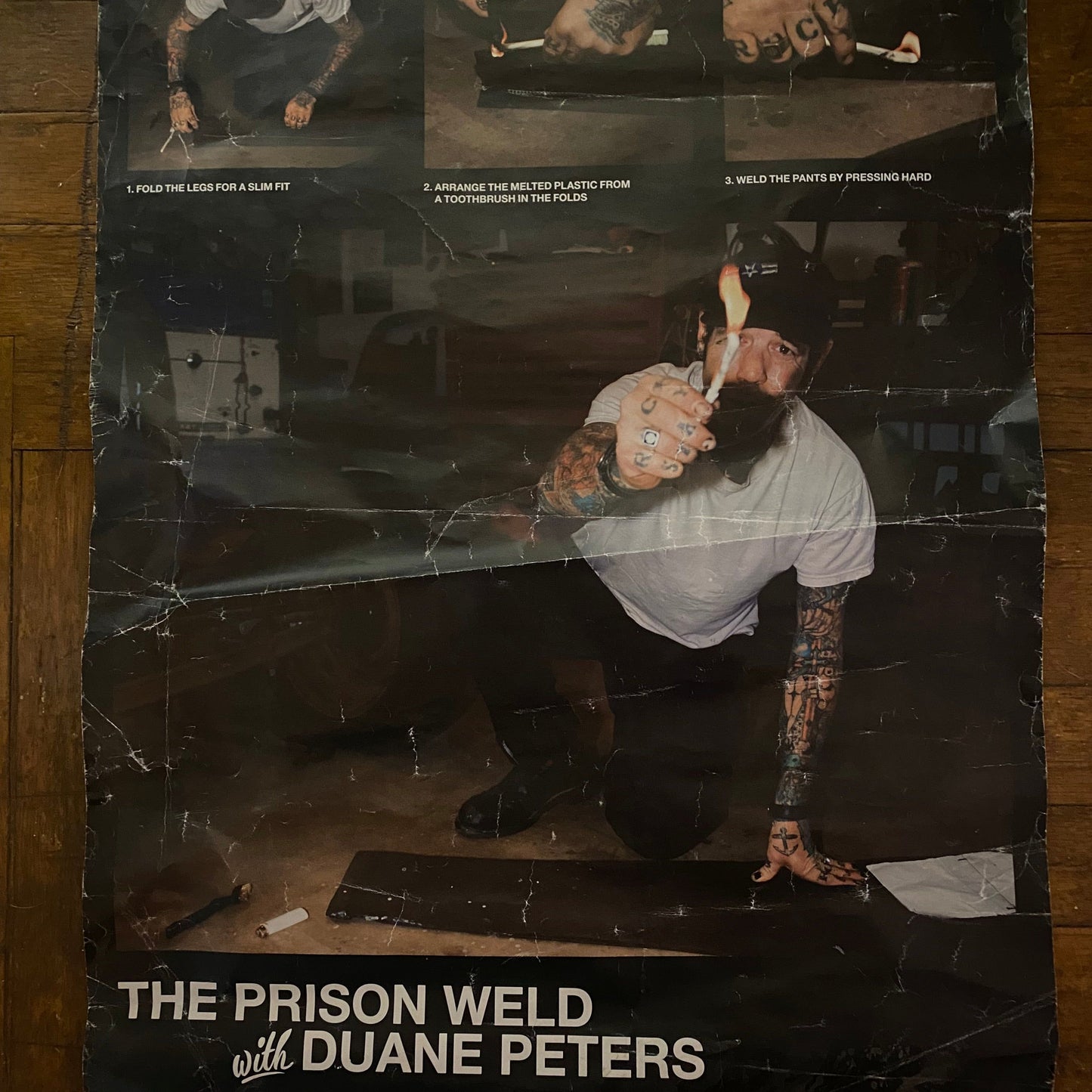 DUANE PETERS DICKIES Prison Weld Poster