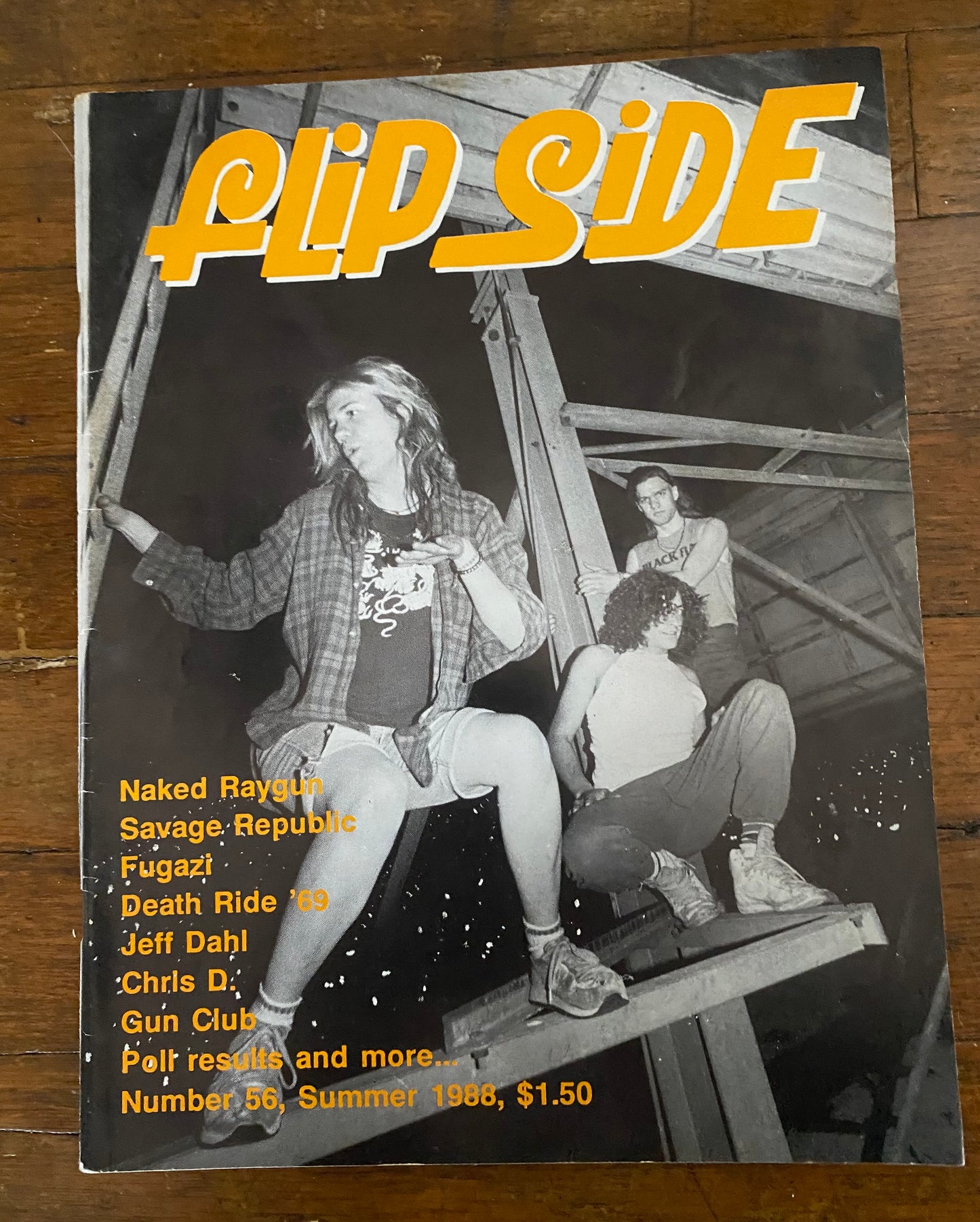 FLIPSIDE Lot OF 7 Magazines 50 54 56 77 81 93 100