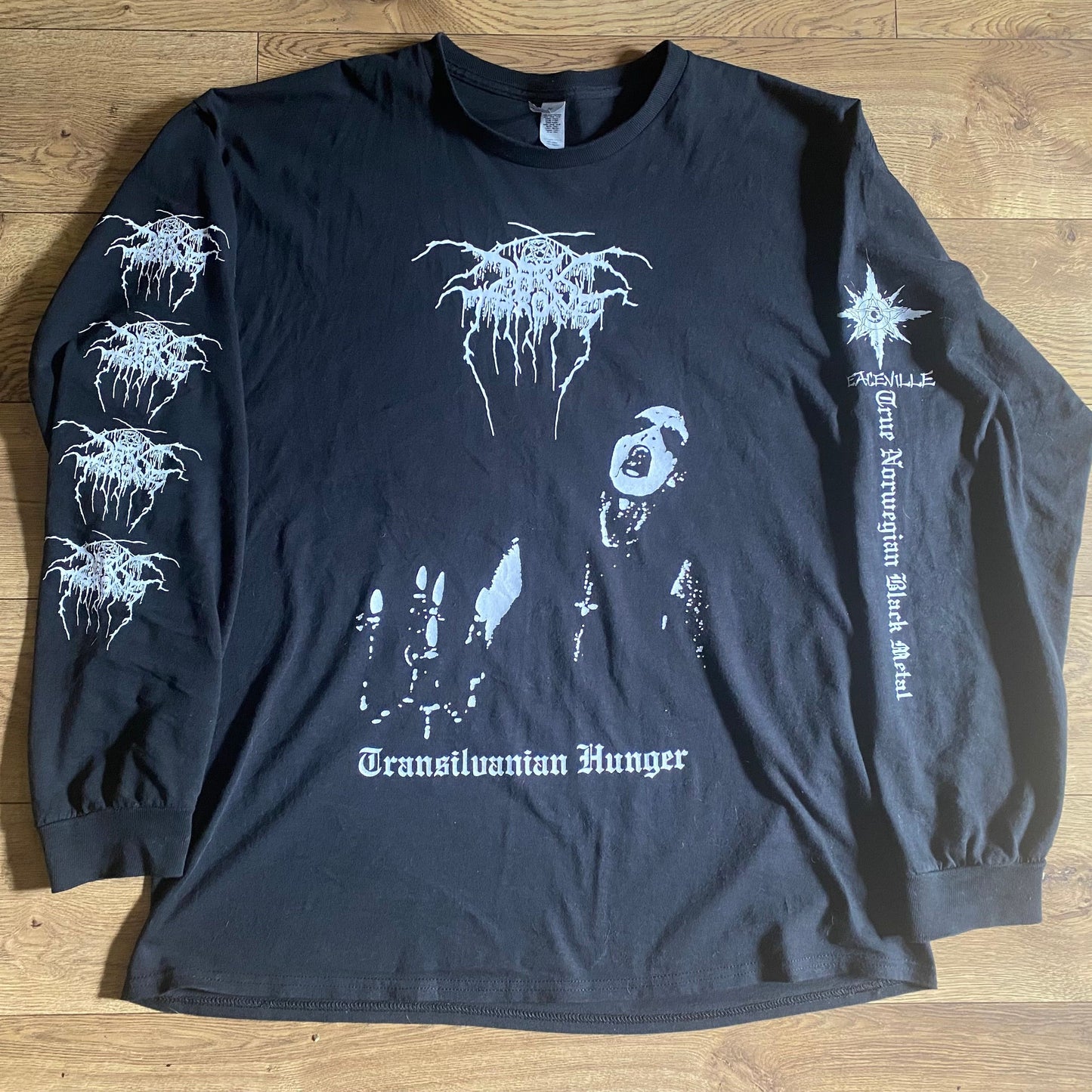 DARKTHRONE Transilvanian Hunger Black XL Long Sleeve T-Shirt