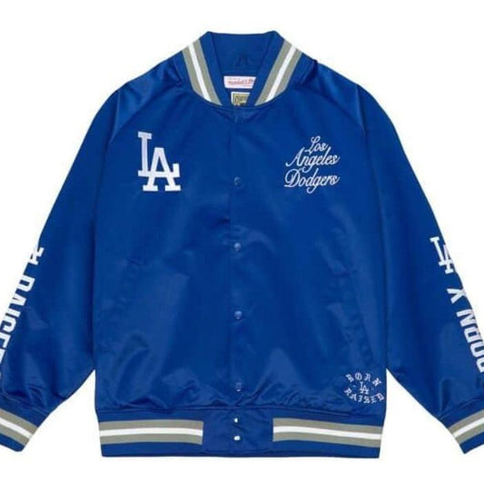 BORN x RAISED Mitchell & Ness MLB Pueblo Los Angeles Dodgers Post Season XL Jacket