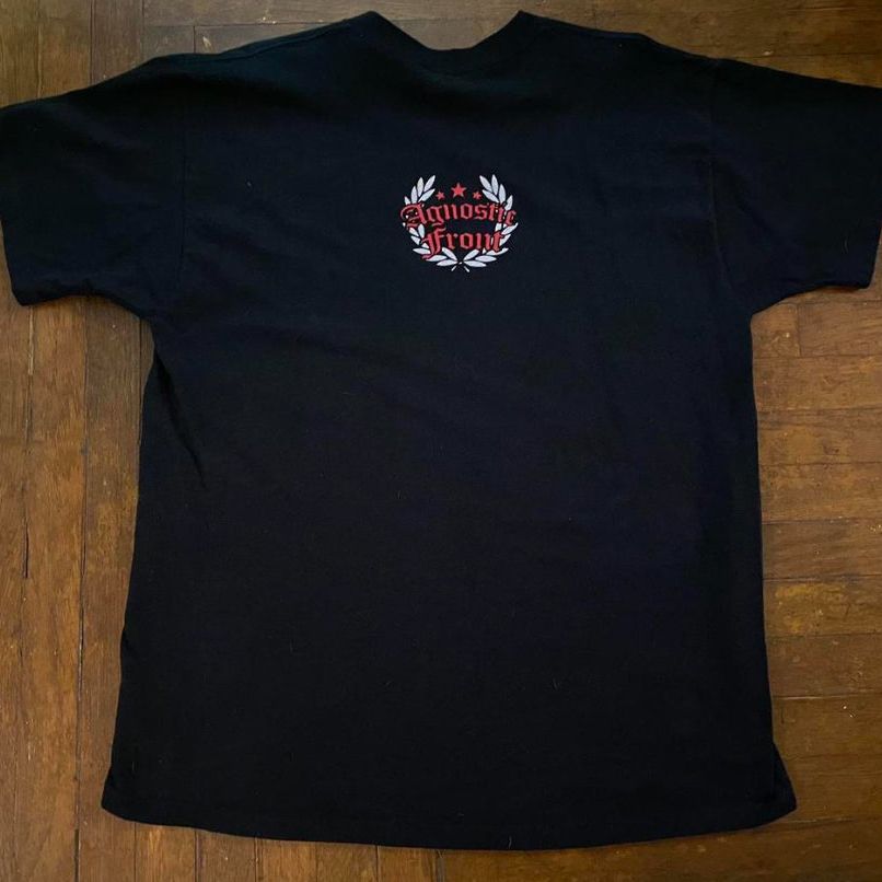 AGNOSTIC FRONT Victim In Pain 20 Year Anniversary Black XL T-Shirt