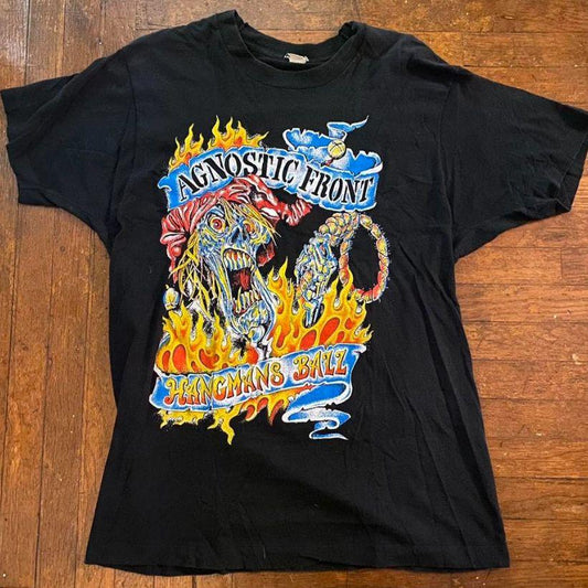 AGNOSTIC FRONT Hangmans Ball US 1992 XL Tour T-Shirt