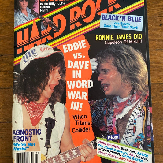 HARD ROCK MAGAZINE November 1986 #14