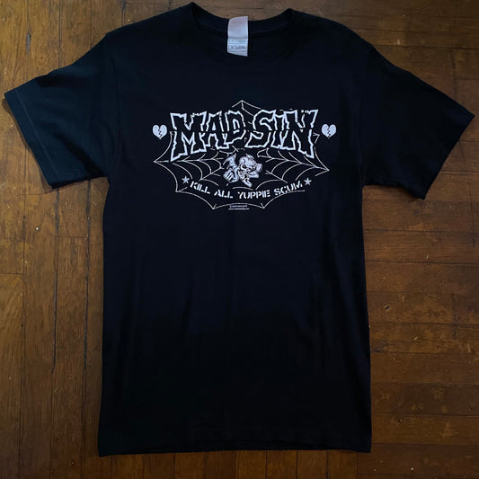 MAD SIN Kill All Yuppie Scum Black Small T-Shirt