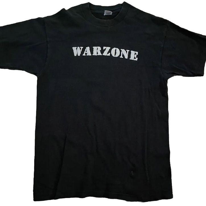 WarZone Hard As Stone Cold As Ice United We Stand Black XL T-Shirt