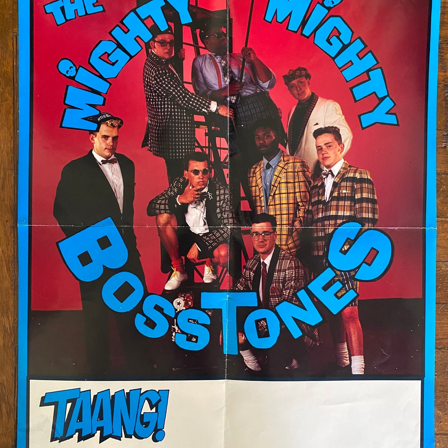 the MIGHTY MIGHTY BOSSTONES Band Taang! Records Poster