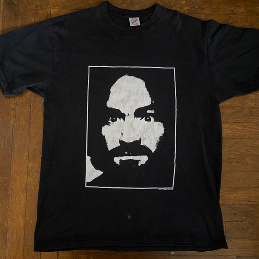 CHARLES MANSON Charlie Don’t Surf Black XL T-Shirt