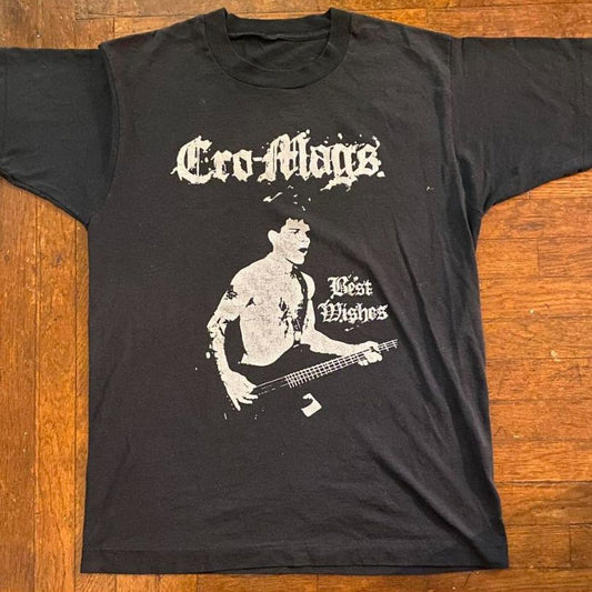 CRO-MAGS Best Wishes XL Black T-Shirt