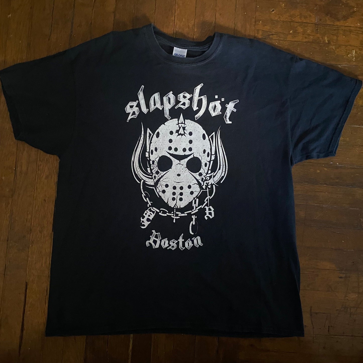 SLAPSHOT Boston Motörhead Tribute Everything Angrier Than Everything Else Black XL T-Shirt