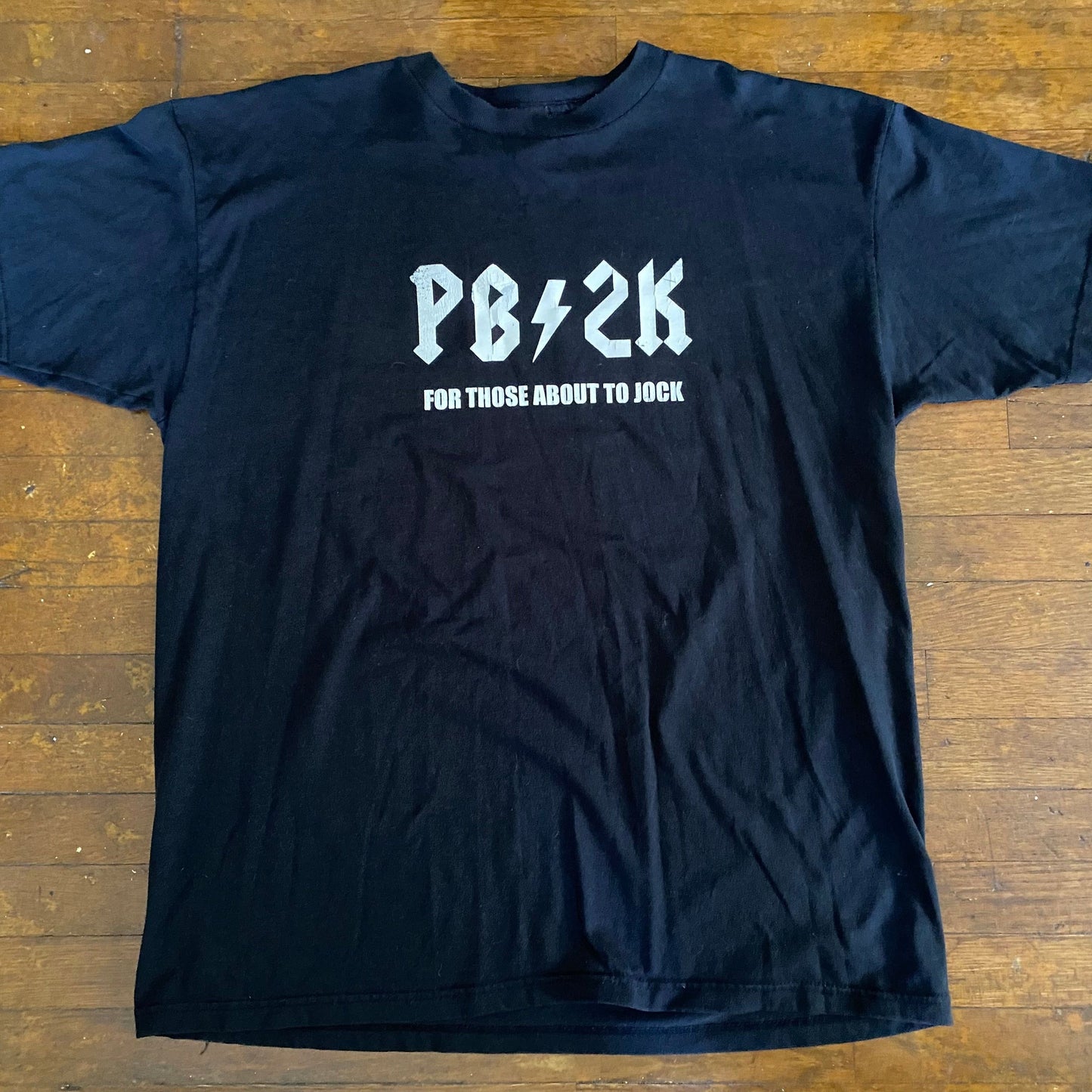 PITBOSS 2000 PB2K For Those About To Jock / Making Emo Kids Cry Since 1997 Black XL T-Shirt