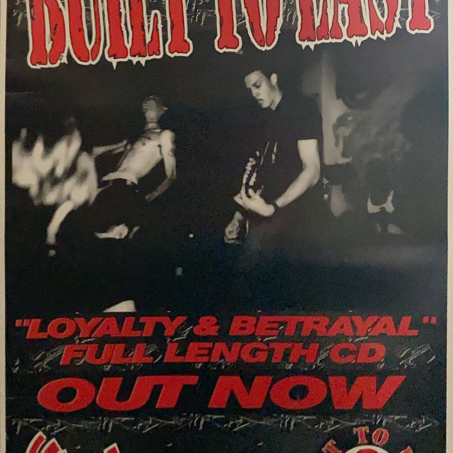 BUILT TO LAST Loyalty & Betrayal CD Promotional Poster