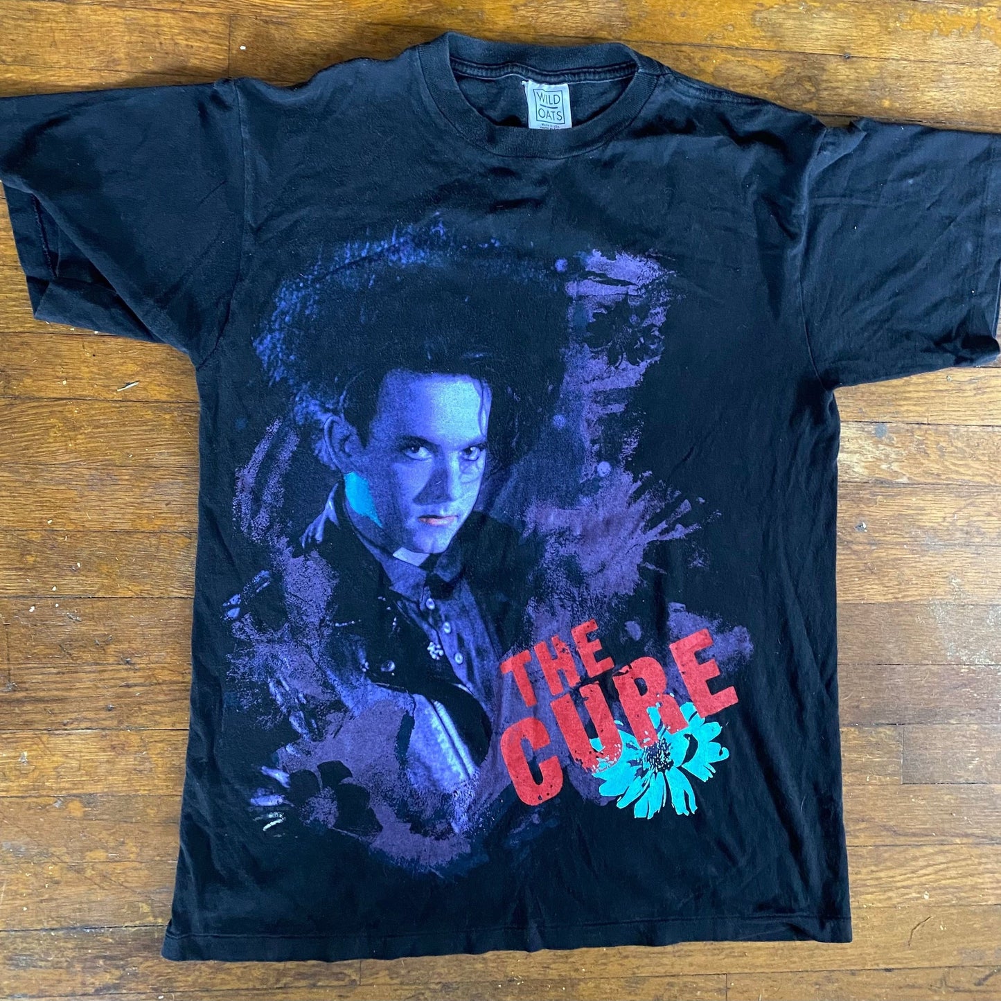 the CURE Disintegration Black Large T-Shirt